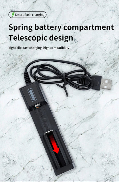 Battery Charger Rechargeable Lithium Battery USB Charger