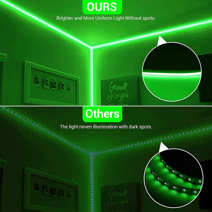 5V USB RGB LED Neon Strip Light 24key Remote Control