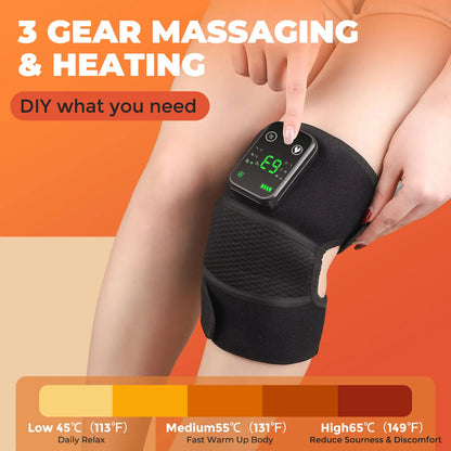 3 in 1 Cordless Thermal Knee Pad Knee Shoulder Massager