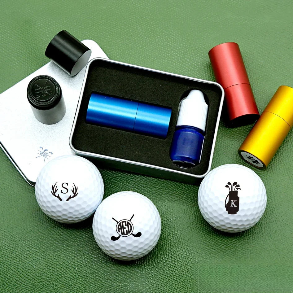 Custom Golf Ball Stamp Personalized Golf Ball Stamp