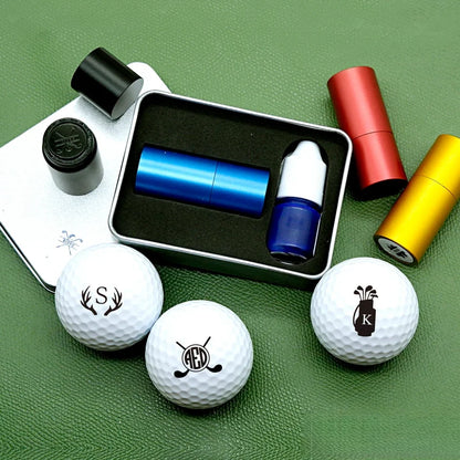 Custom Golf Ball Stamp Personalized Golf Ball Stamp
