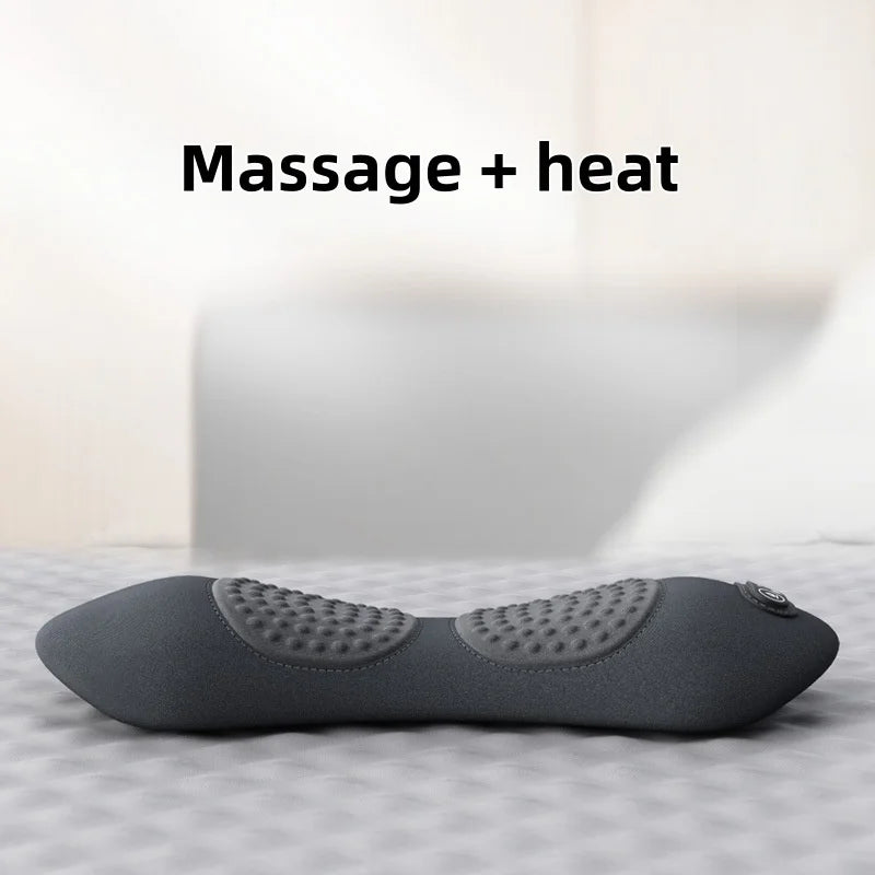 3 in 1 Back Massager - Electric Lumbar with Heat Relaxation