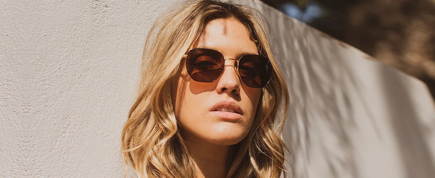 Fashion Hexagon Polarized Retro Sunglasses for Men Women-Vintage
