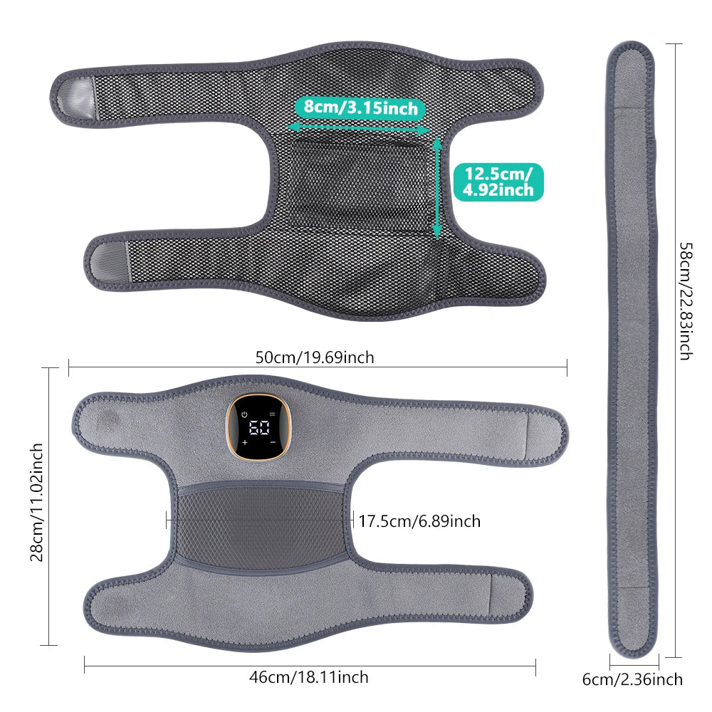 Rechargeable Knee Massager 3 Gear Vibration Massage