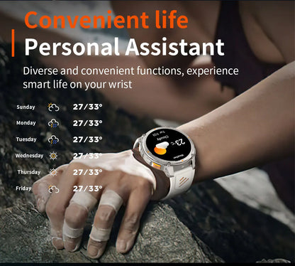New T-Rex3 Pro 1100mAh Battery Smart Watch GPS Path