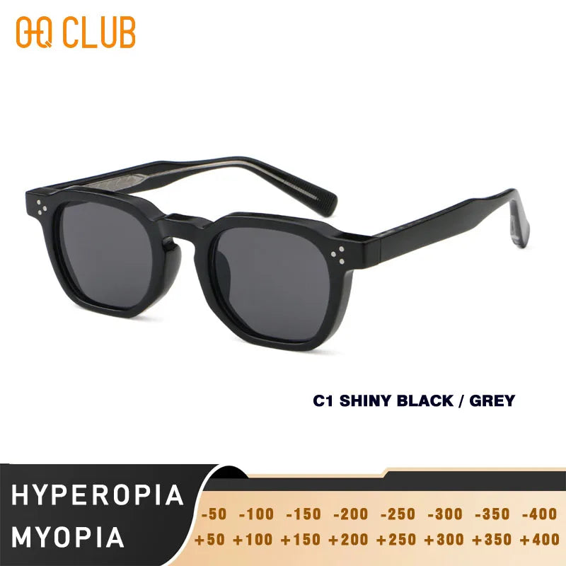 Retro Punk Polarized Lenses Men Sunglasses Square Trends