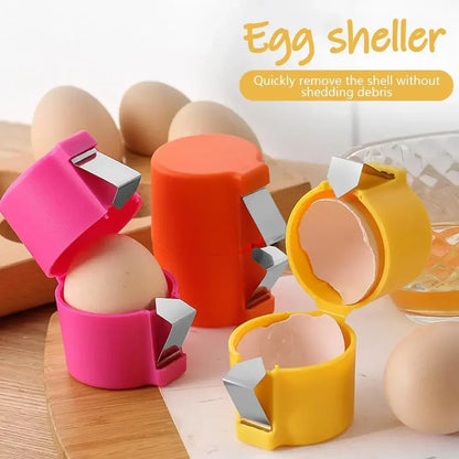 Multifunctional Egg Shell Opener Handheld Egg Cracker