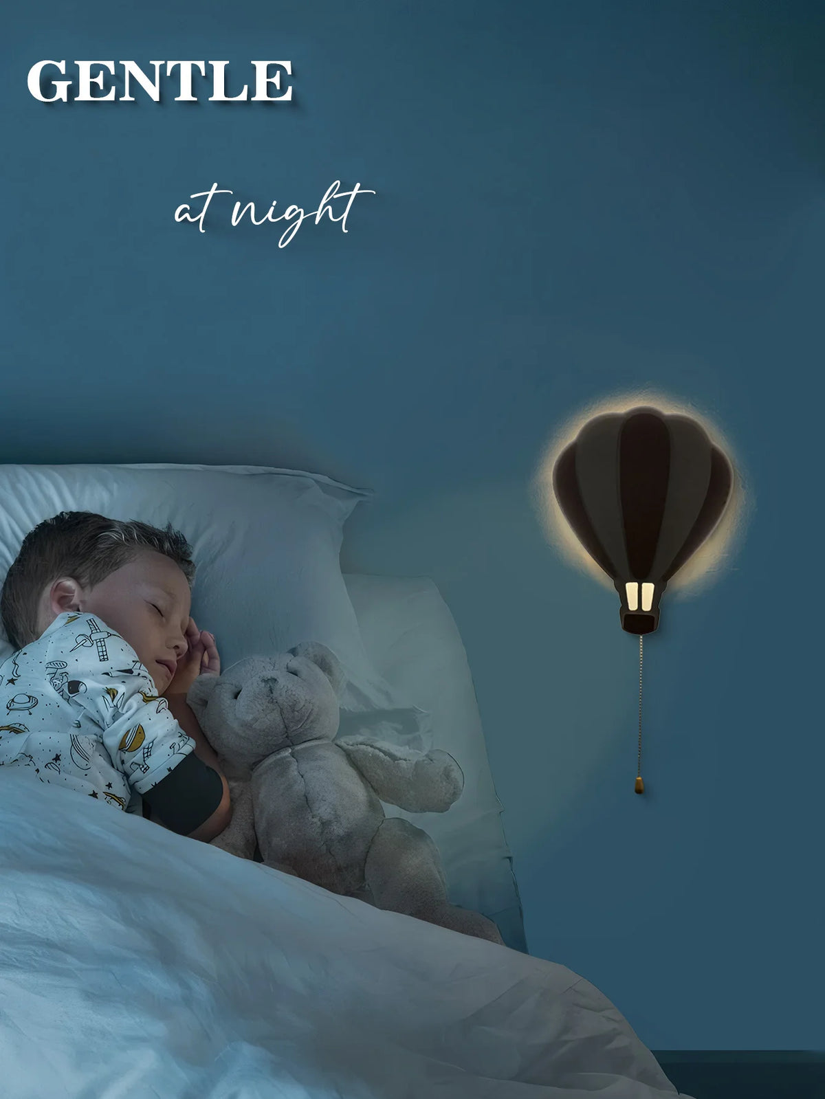 Floating Cloud Wall Lamp for Baby Nursery