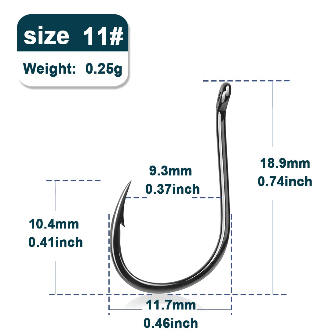 9KM Iseama Fishing Hooks 50~200Pcs Carp Hook Saltwater