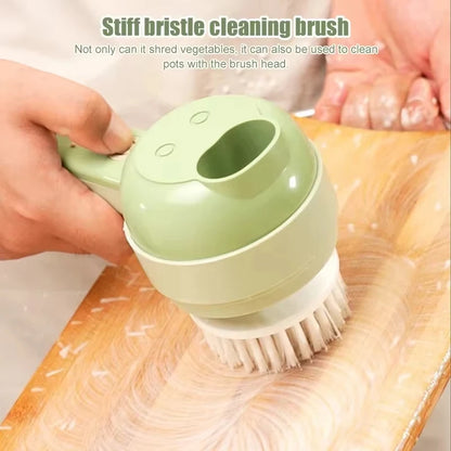Electric Vegetable Cutter Set - 4 in 1 Portable