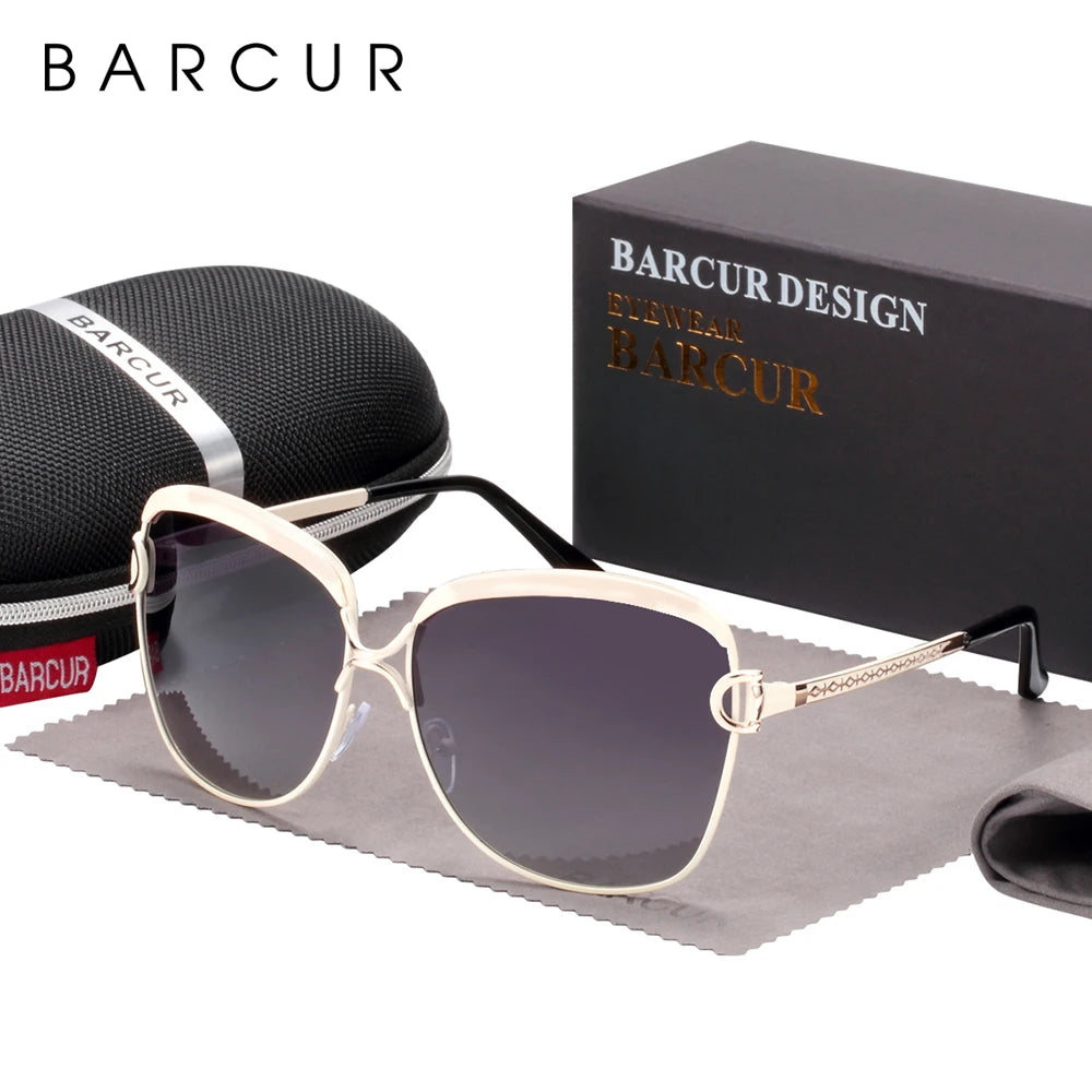 Polarized Ladies Sunglasses Women Gradient Lens