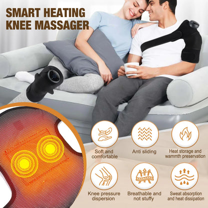 Electric Heating Knee Wrap with 5 Modes Muscle Relaxation