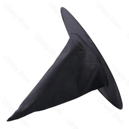 Halloween Black Witches Hats with Rope Hanging Wizard
