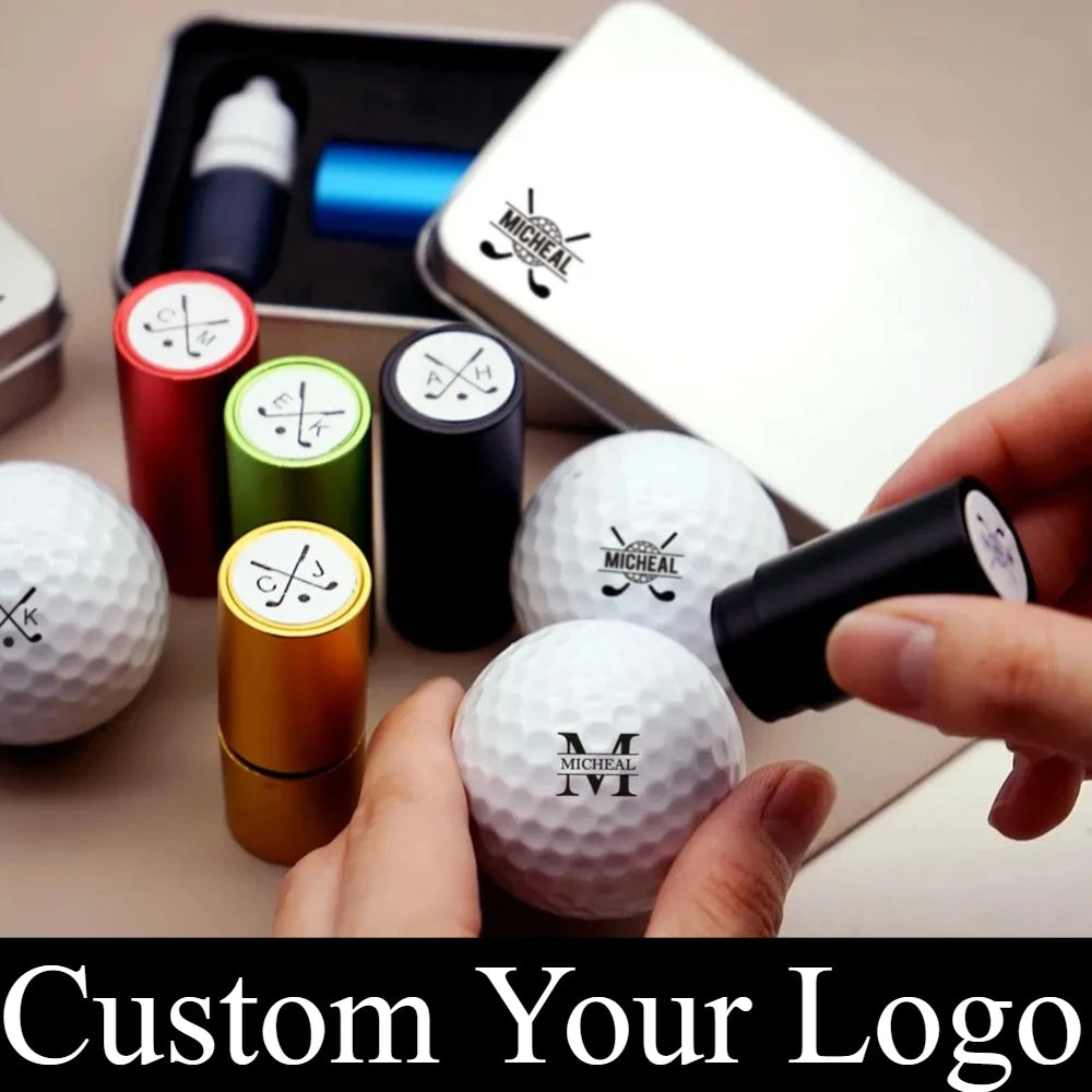 Custom Golf Ball Stamp Personalized Golf Ball Stamp