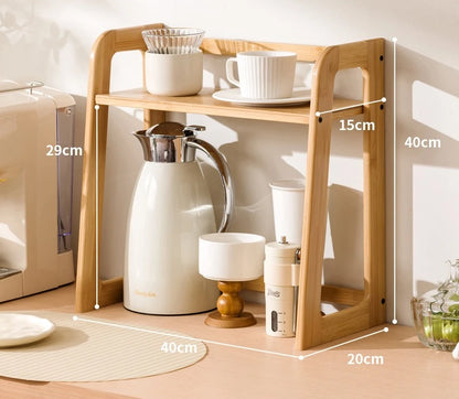 New Kitchen Shelf Countertop Multi-functional Electrical Storage Rack