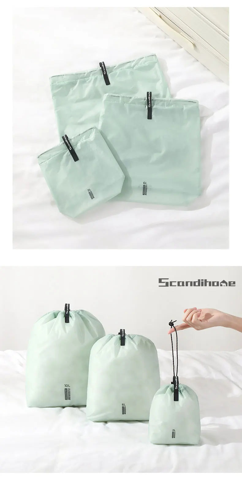 Travel Organizer Pouch with Multiple Pockets for Outdoor