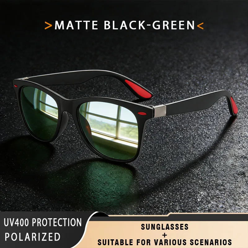 TANGOWO Polarized Retro Sunglasses Men Women Vintage