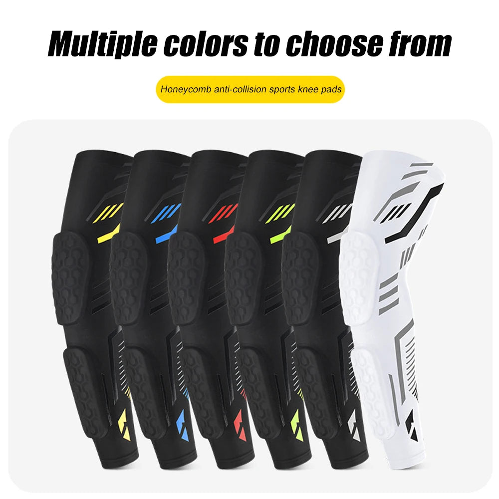 1 Pc Sports Padded Arm Sleeves Protective Compression Elbow Pad