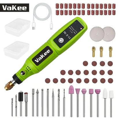 Mini Electric Drill USB Rechargeable Cordless Engraving Pen