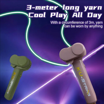 Glow-in-the-dark fun electric rope thruster children's outdoor