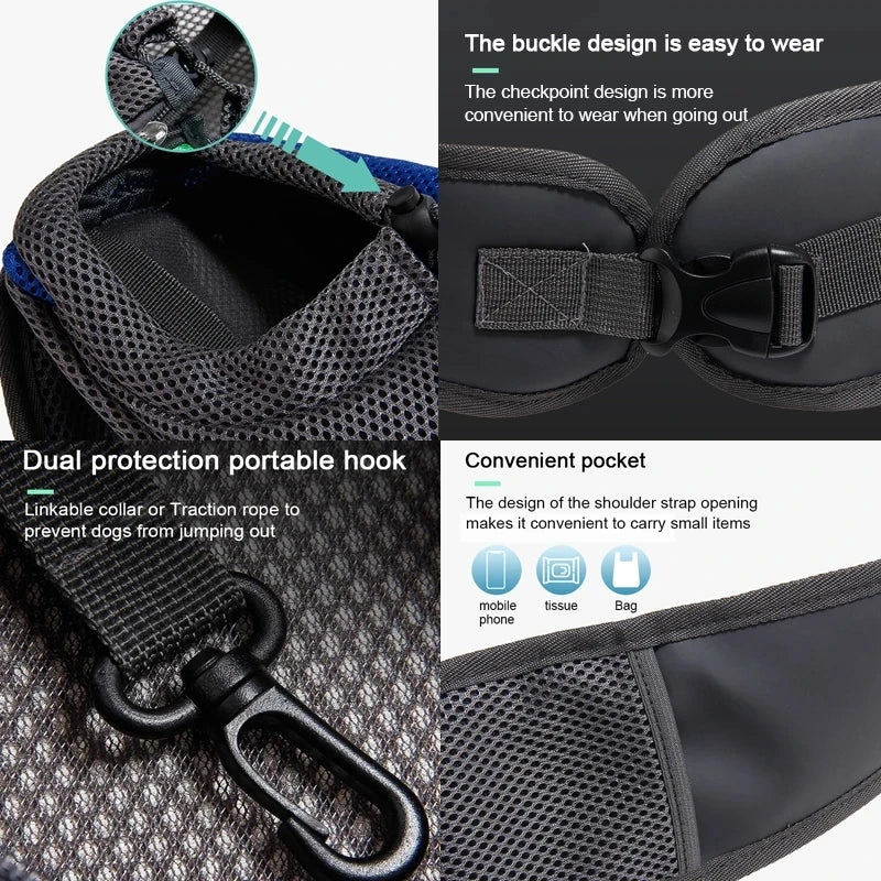 Cat/Dog out backpack Dog Sling Carrier Breathable