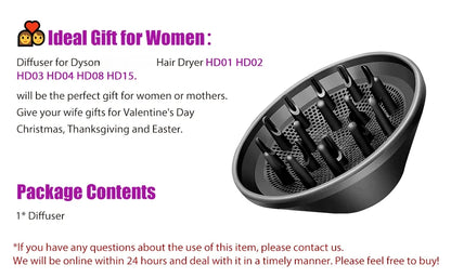 Hair Dryer  Curl Hair Outlet Accessories Diffusion Drying Styling