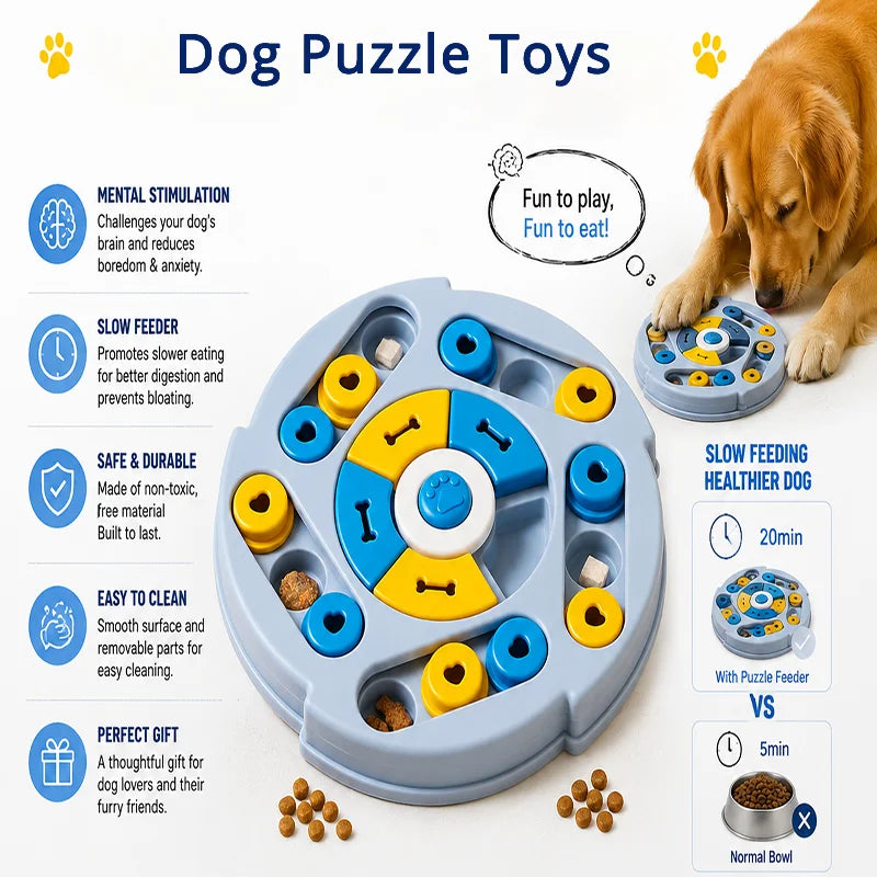 Dog Treat Dispensing Toy For Mental Stimulation