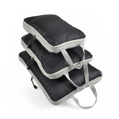 Travel Compression Packing Cubes Suitcase  Organizer Set