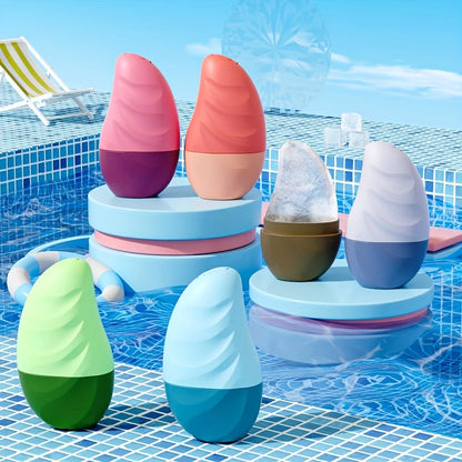 Silicone Facial Ice Roller Mold Reusable Ice Cube Tray