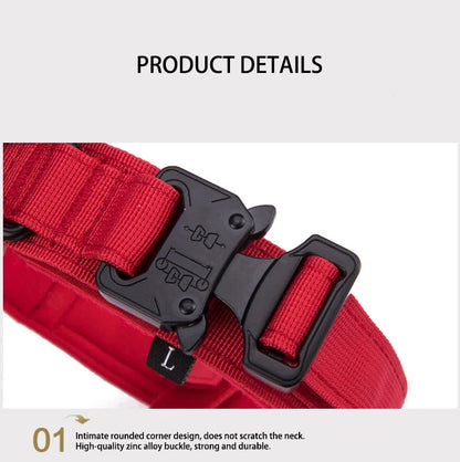 Pet Dog Collar Leash Set Nylon Material Durable Dog Collar
