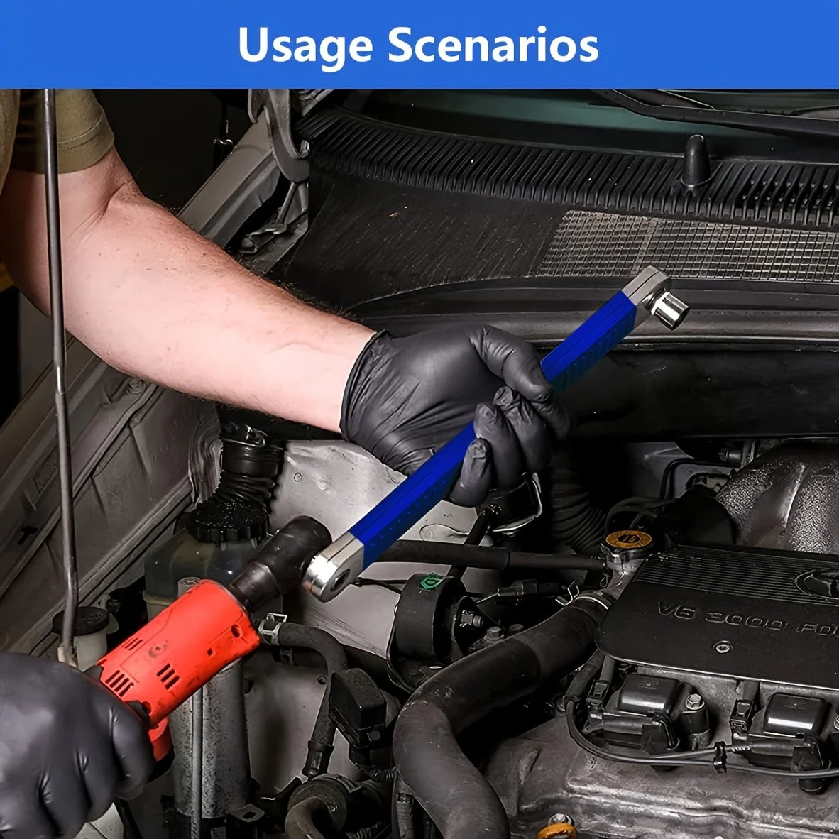 Impact Resistant Extension Wrench Set
