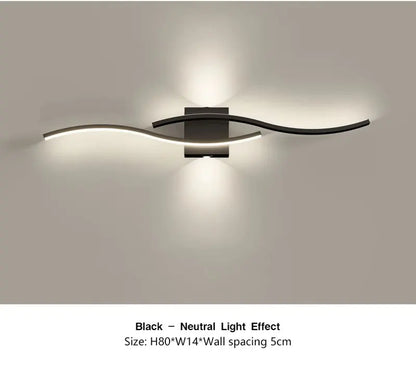 Indoor LED Wall Lights for Bedroom Bedside LED Wall Lamps