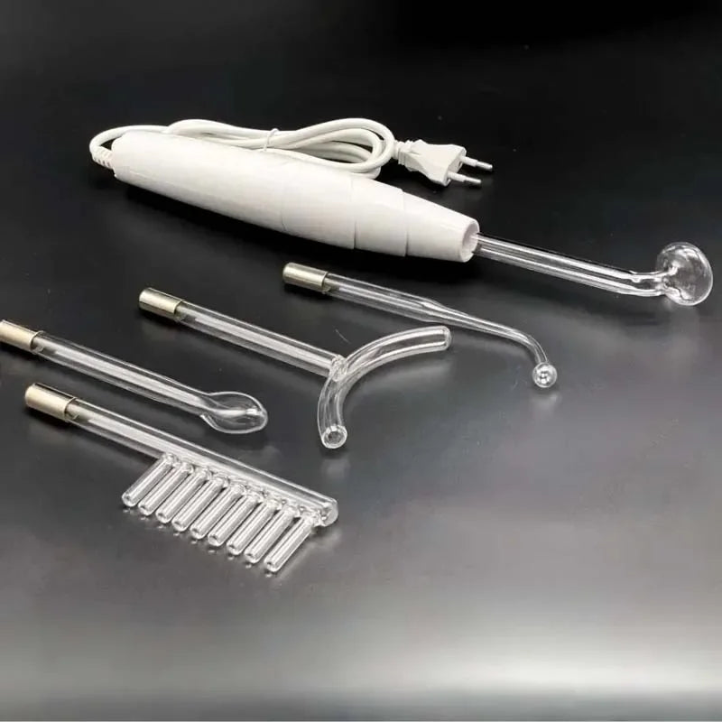 Professional  5 in 1 Darsonval Kit Facial Skin Therapy Wand