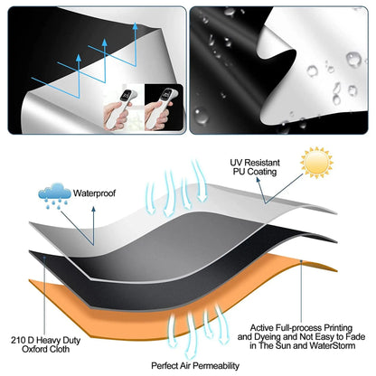 100 Blackout Window Cover Darkest Light Block Black Privacy Film