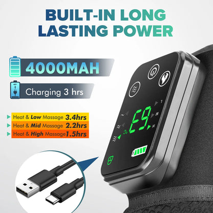 Rechargeable Knee Massager 3 Gear Vibration Massage