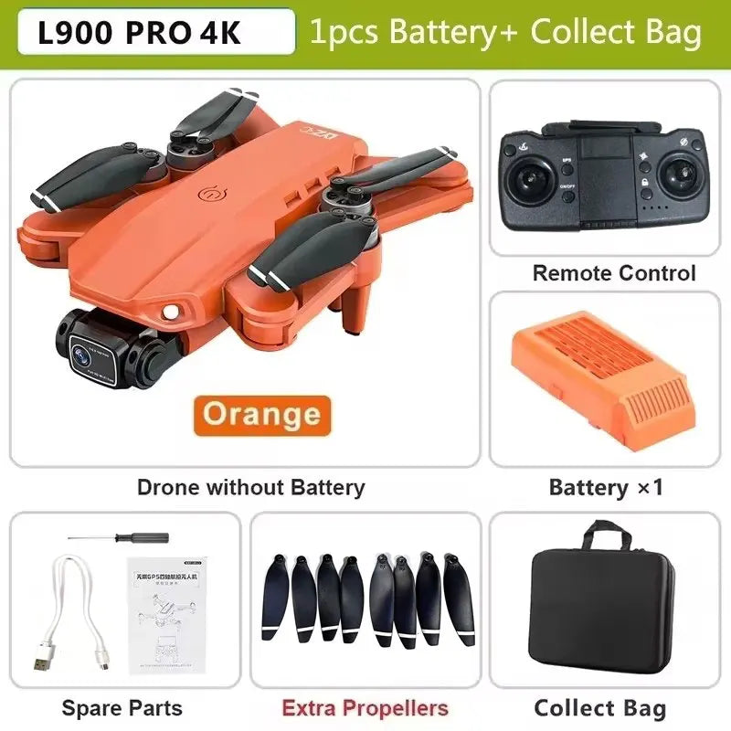 L900 Pro SE MAX GPS Drone 4K Professional Dual HD Camera