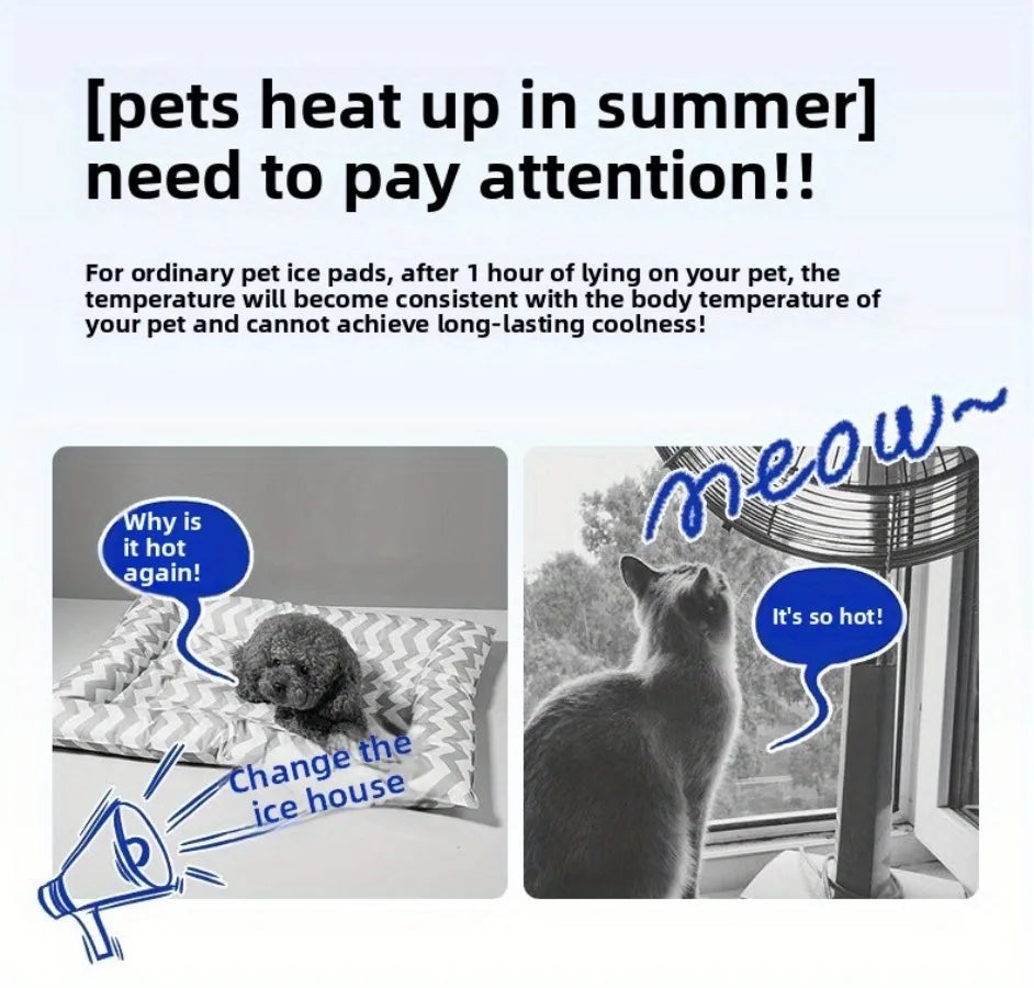 Ice House Pet  Air Conditioning BED Summer Cooling Nest