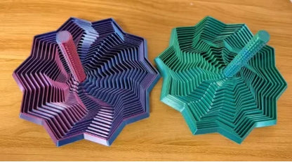 3D Printed Expanded Sensory Fidget Star