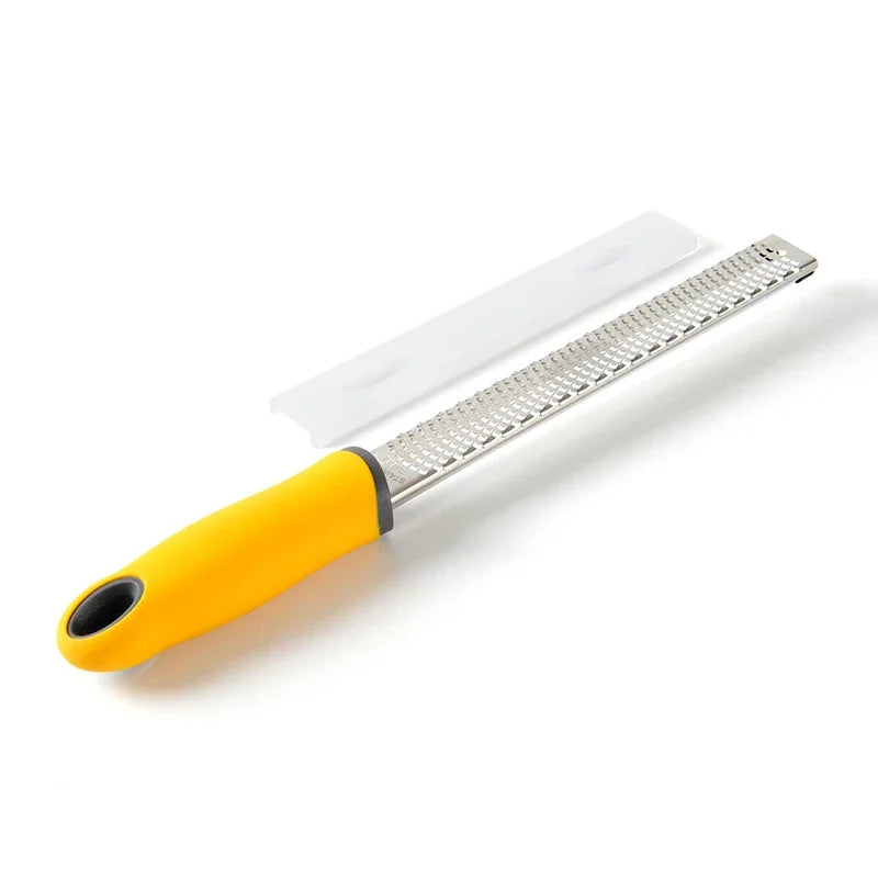 Stainless Steel Cheese Grater & Lemon Zester with Protect Cover