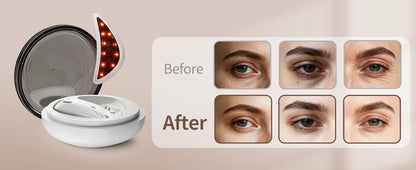 EMS Redlight Eye Massage and Stainless Steel Cooling Eye Pad