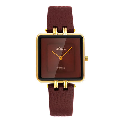New Fashion Watch Women Casual Leather Strap Quartz
