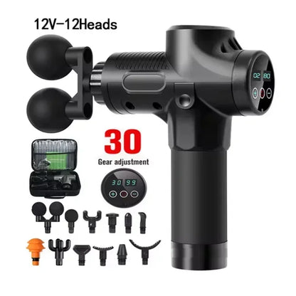 Fascial Massage Gun Electric Percussion Pistol Massager