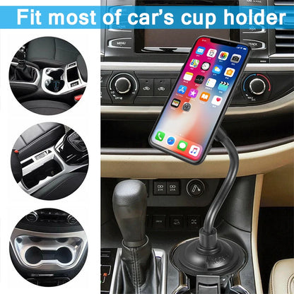 Magnetic Cup Holder Phone Mount Flexible Magnets Mount