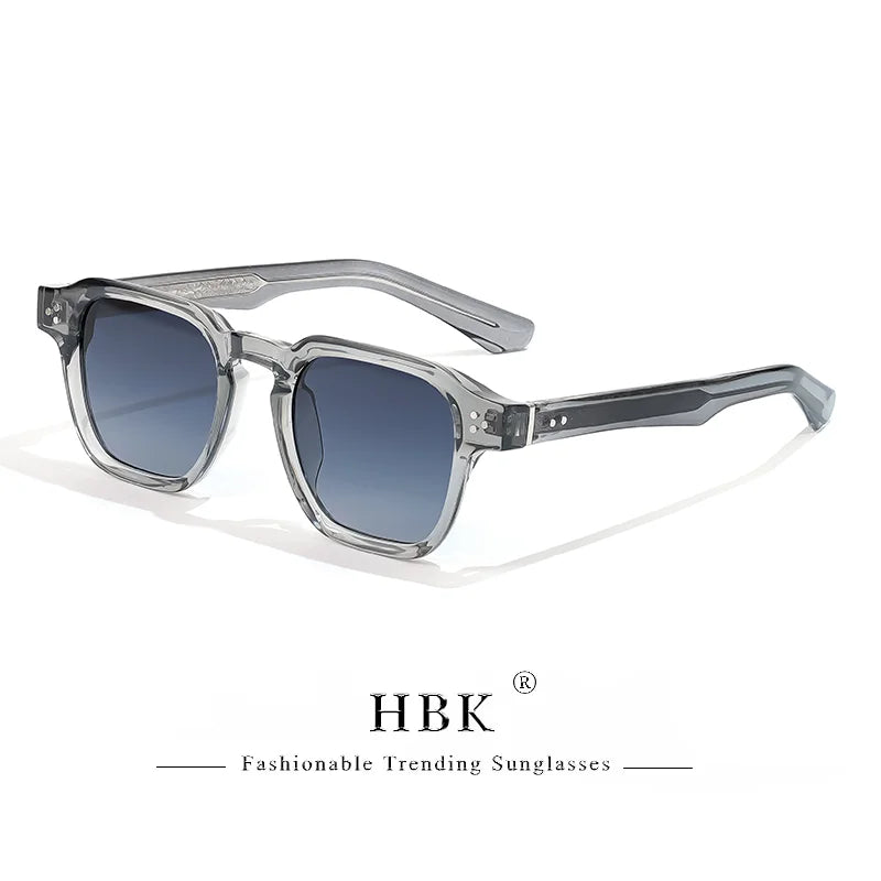 HBK New Fashion Sunglasses men Vintage Square