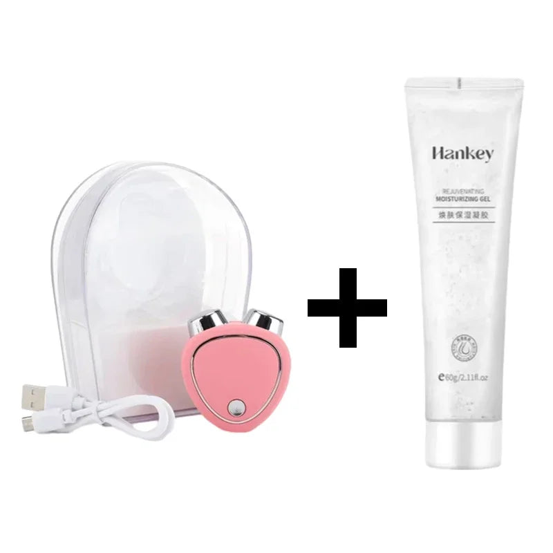 EMS Face Lifting Device Facial Microcurrent Roller Massage