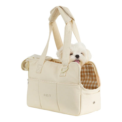 Pets Go Out and Pack Puppies. Portable One-Shoulder Bags