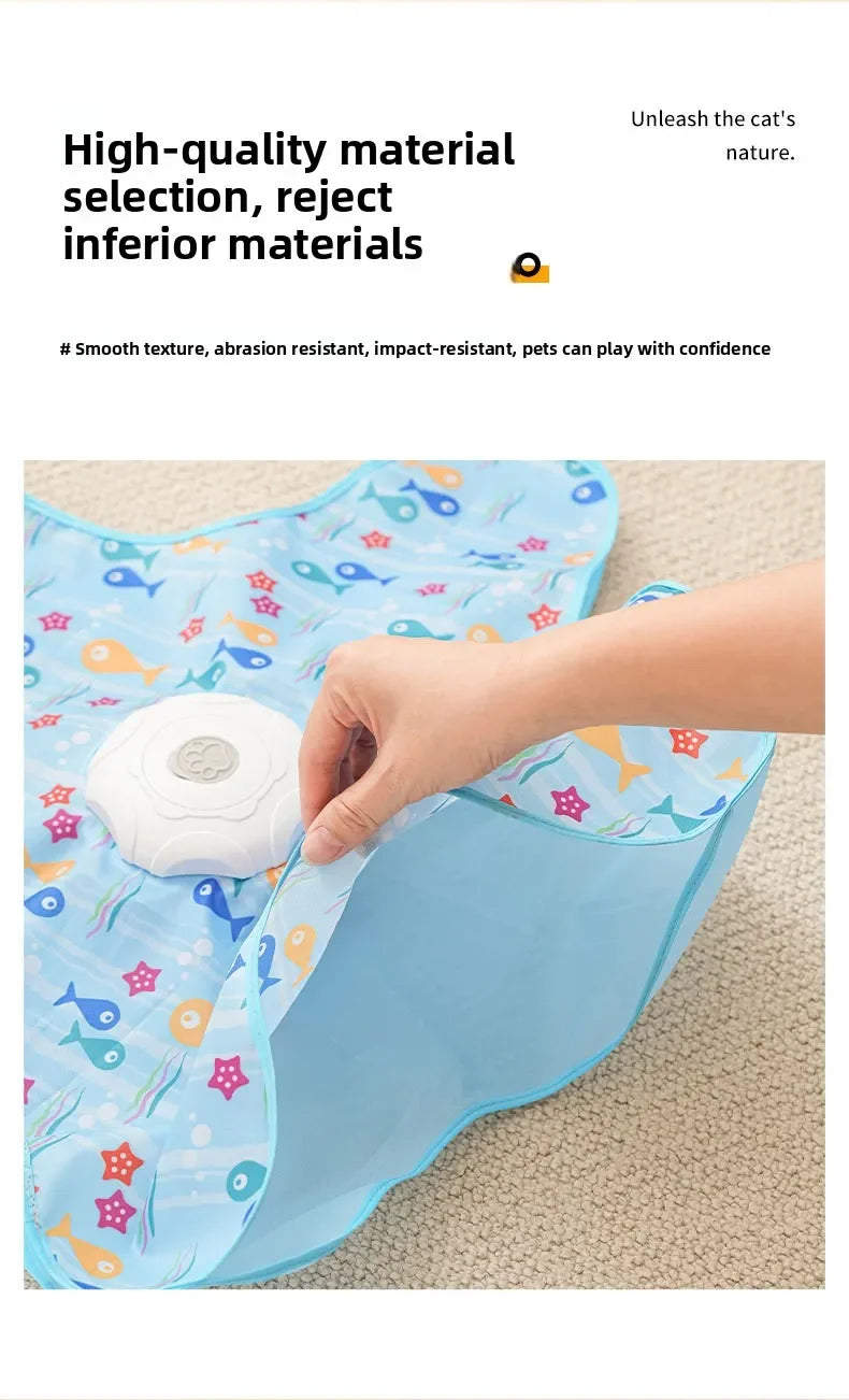 Electric cat turntable pet toy self-stimulating