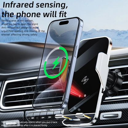 Phone Holder Car Magnetic Phone Mount Smart Sensing