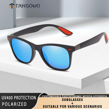 TANGOWO Polarized Retro Sunglasses Men Women Vintage