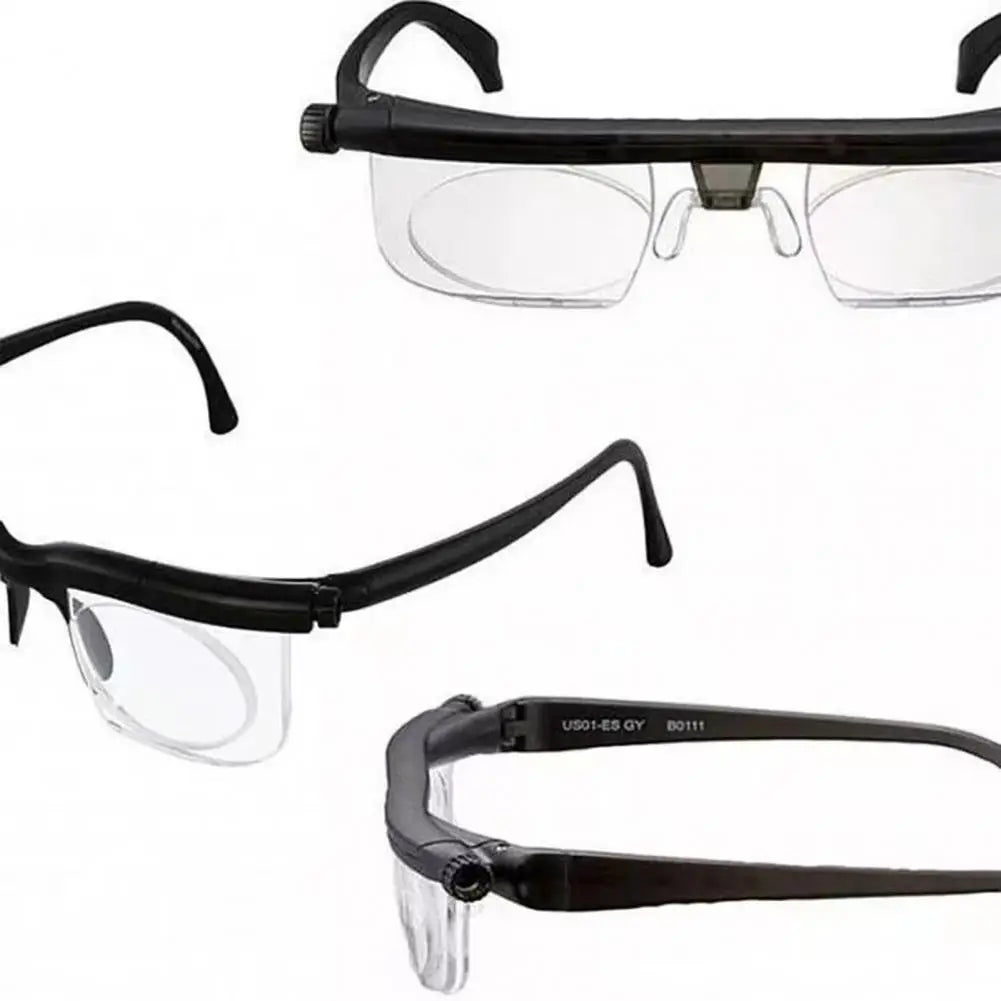 Focus Adjustable Glasses Dial Vision Myopia Presbyopia